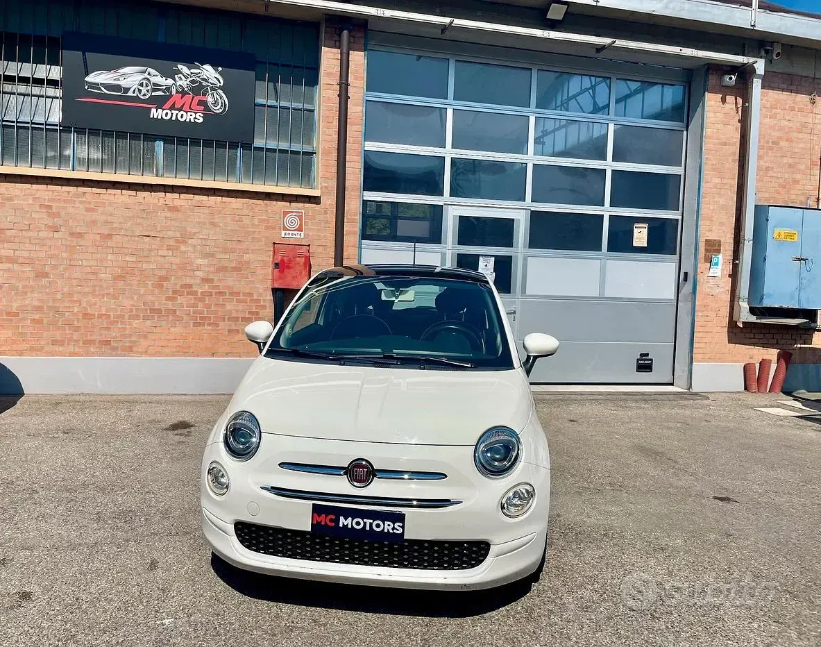Usata Fiat 500 Lounge 86 CV (63 kW) 2019 Bianco Utilitaria