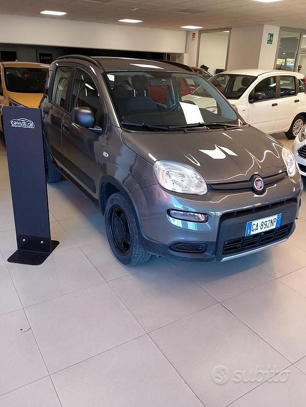 Usata Fiat Panda 4x4 S 84 CV (61 kW) 2020 Grigio Utilitaria
