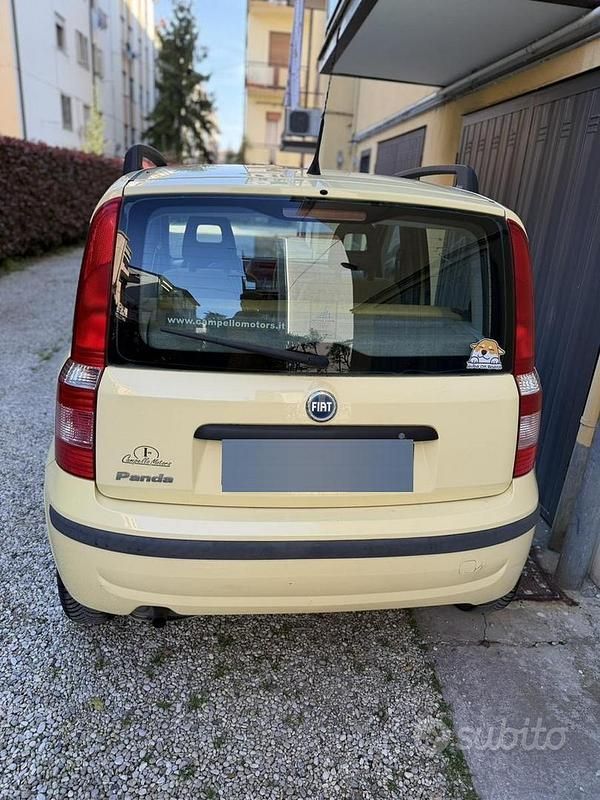 Usata Fiat Panda 2005 Giallo Utilitaria