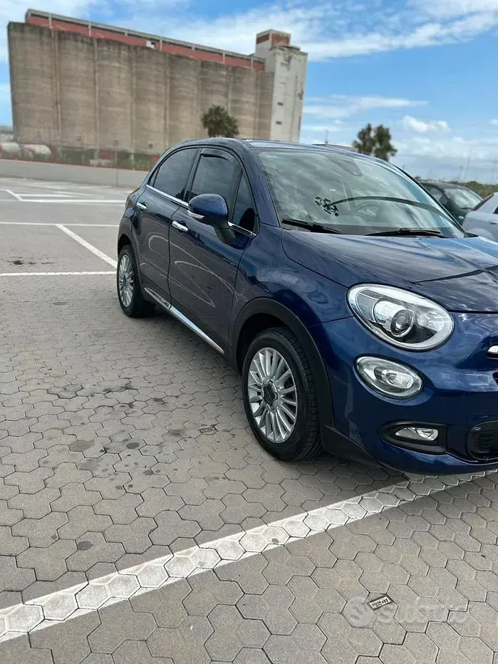 Usata Fiat 500X 120 CV (88 kW) 2017 Blu SUV
