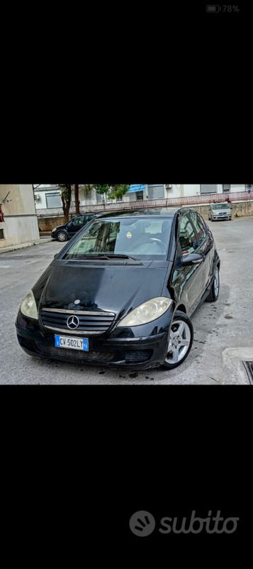 Usata Mercedes A180 95 CV (69 kW) 2005 Nero Berlina