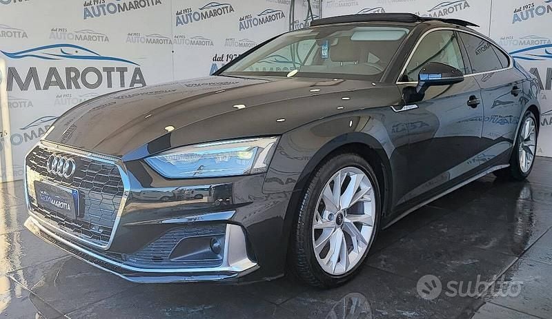 Usata Audi A5 Sportback Business 163 CV (119 kW) 2021 Nero(met.) Utilitaria