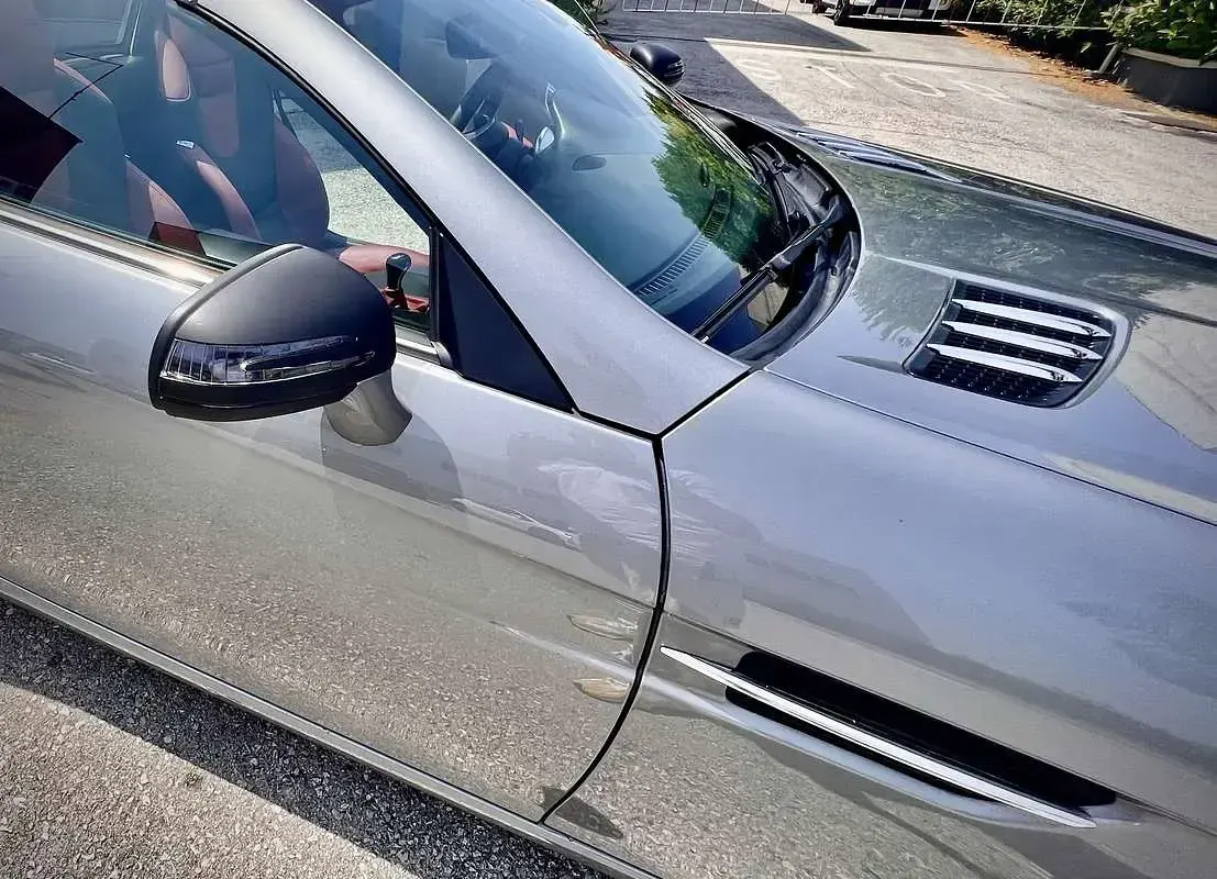 Usata Mercedes SLK200 184 CV (135 kW) 2012 Argento Cabrio