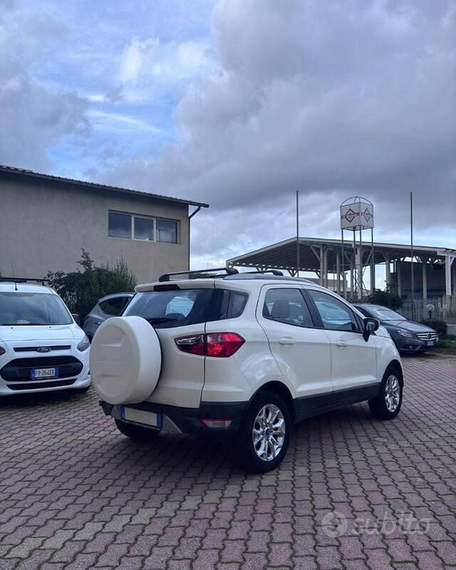 Usata Ford Ecosport 90 CV (66 kW) 2014 Bianco metallizzato SUV
