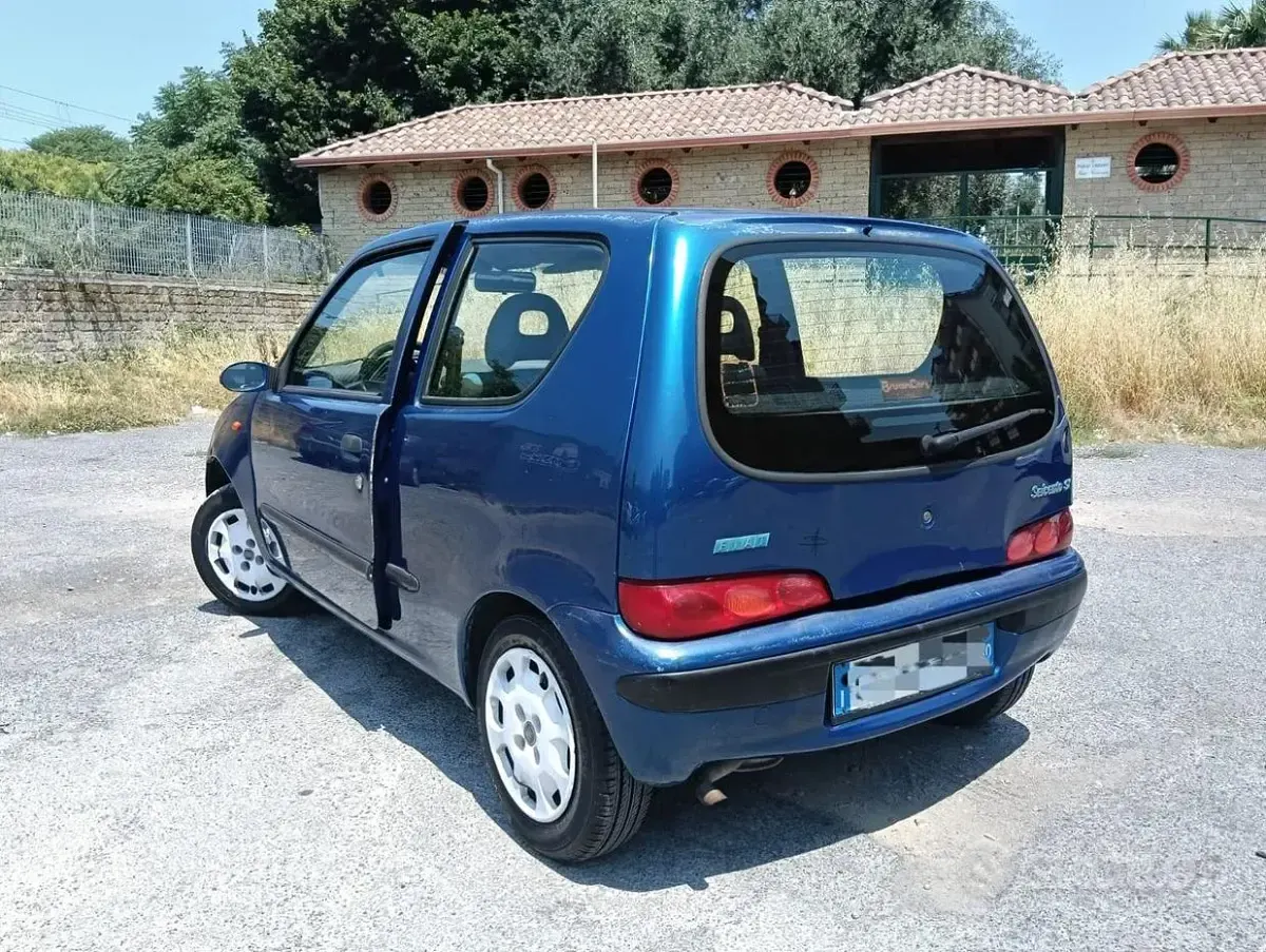 Usata Fiat Seicento 54 CV (39 kW) 2002 Bluazzurro Utilitaria