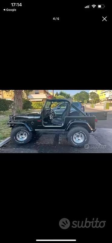 Usata Jeep Wrangler 1988 Nero SUV