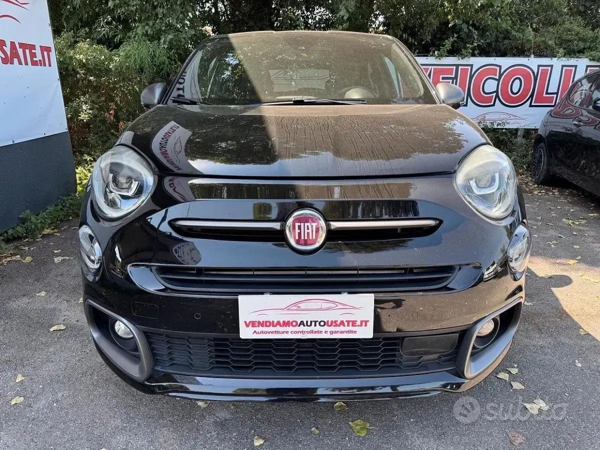 Usata Fiat 500X Sport 150 CV (110 kW) 2022 Nero SUV