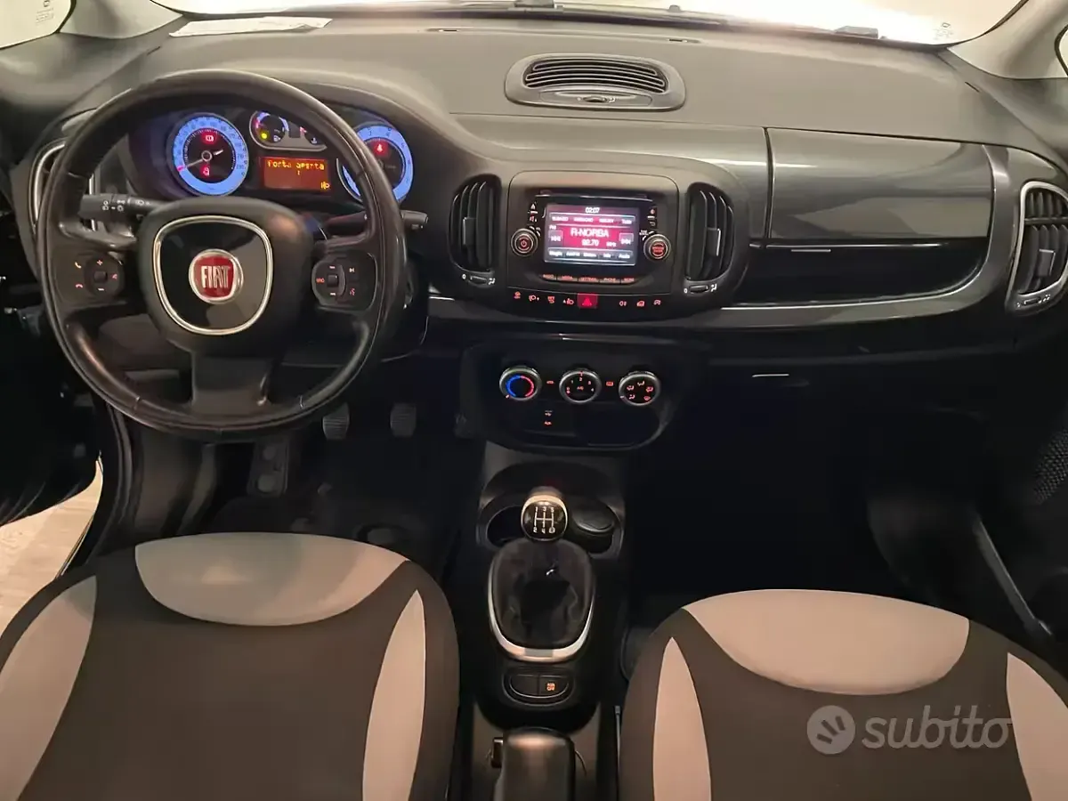 Usata Fiat 500L Lounge 85 CV (62 kW) 2014 Grigio Monovolume