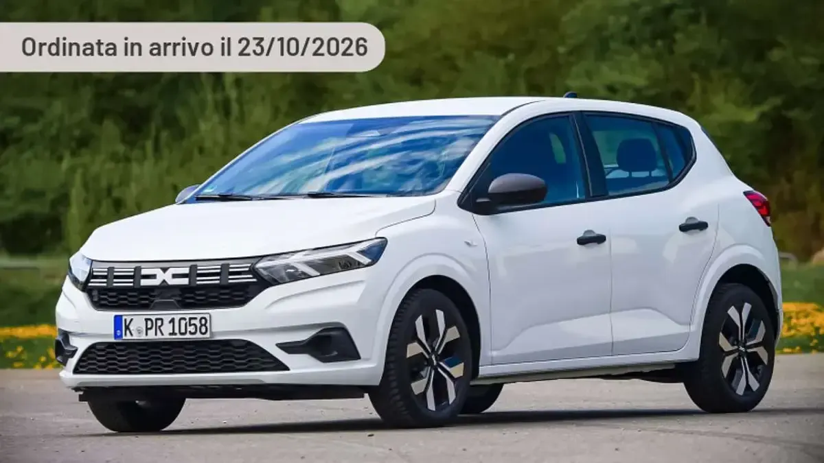 Ny Dacia Sandero Journey 122 HK (89 kW) 2026 Sølv Sedan