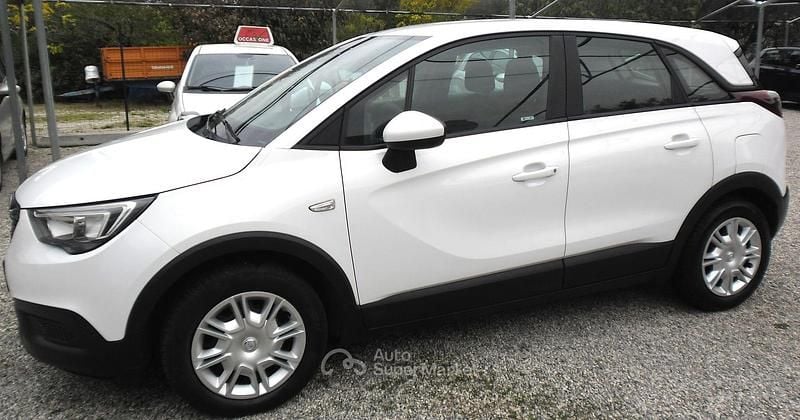 Usata Opel Crossland X 82 CV (60 kW) 2018 Bianco SUV