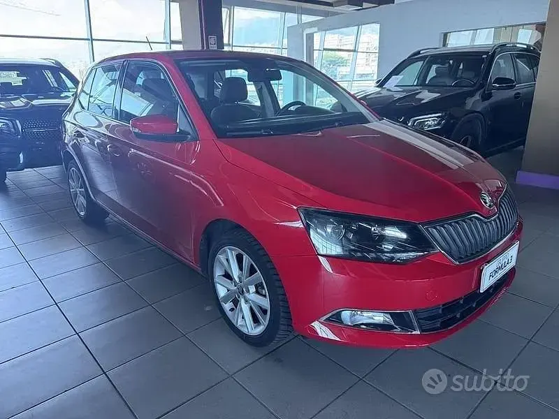 Usata Skoda Fabia Executive 75 CV (55 kW) 2018 Rosso Berlina