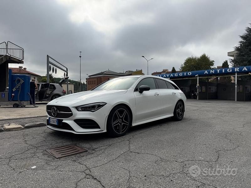 Usata Mercedes CLA220 Premium 2019 Bianco Berlina