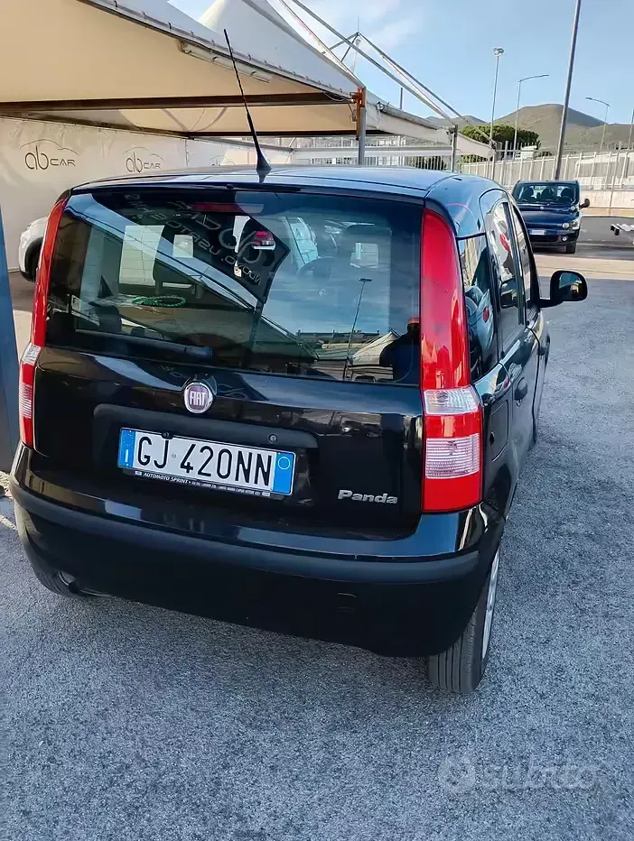 Usata Fiat Panda 69 CV (50 kW) 2011 Nero Utilitaria