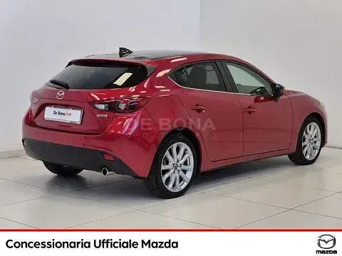 Usata Mazda 3 Exceed 105 CV (77 kW) 2017 Rosso Utilitaria