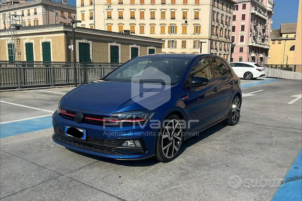 Usata VW Polo GTI 200 CV (147 kW) 2019 Blu Utilitaria