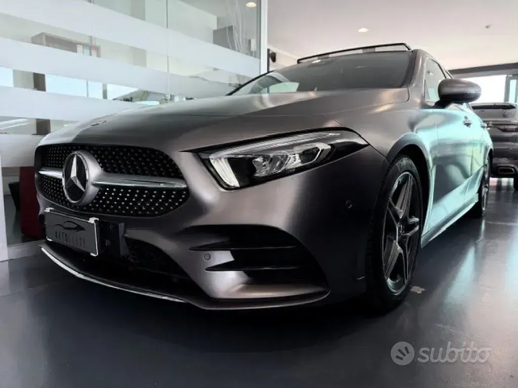 Usata Mercedes A200 Premium Plus 163 CV (119 kW) 2021 Antracite Berlina