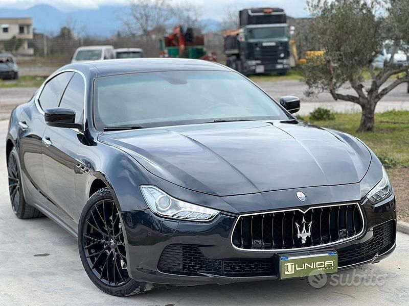 Usata Maserati Ghibli 275 CV (202 kW) 2016 Nero Berlina