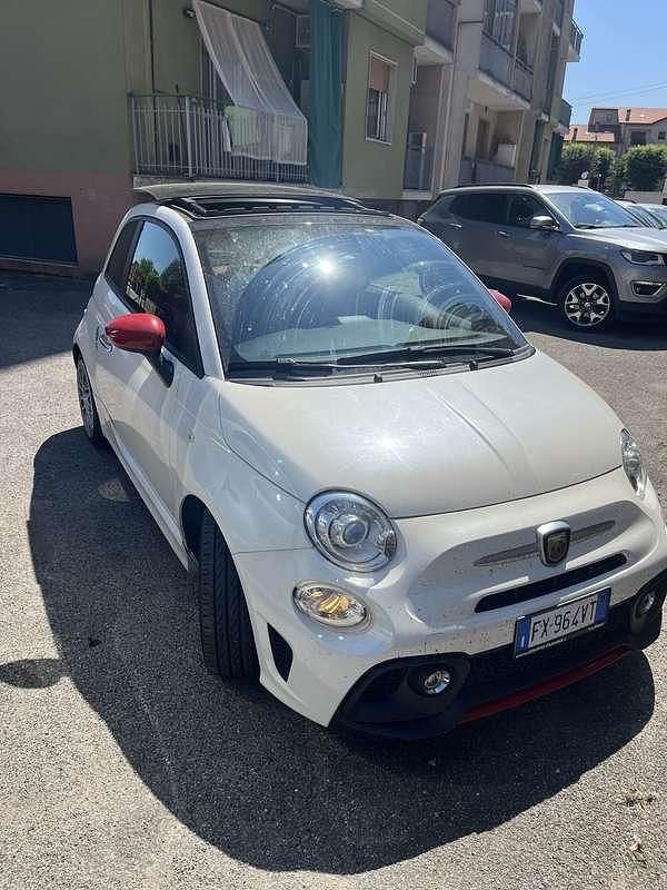 Usata Abarth 595 Turismo 165 CV (121 kW) 2019 Bianco Utilitaria