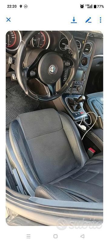 Usata Alfa Romeo 159 170 CV (125 kW) 2011 Grigio Station wagon