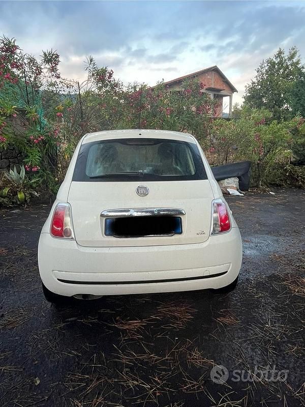 Usata Fiat 500 2008 Bianco Berlina