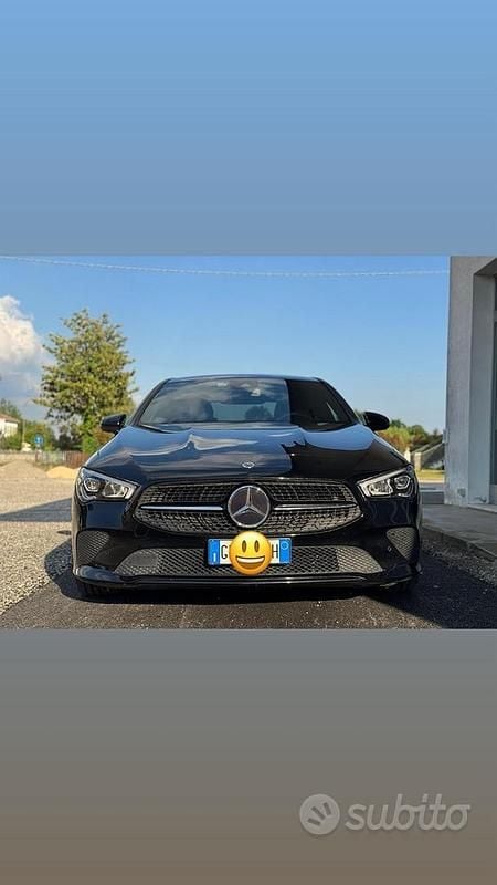 Usata Mercedes CLA180 116 CV (85 kW) 2023 Nero Berlina