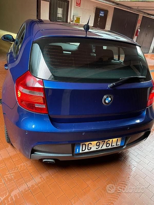 Usata BMW 120 177 CV (130 kW) 2007 Blu Utilitaria