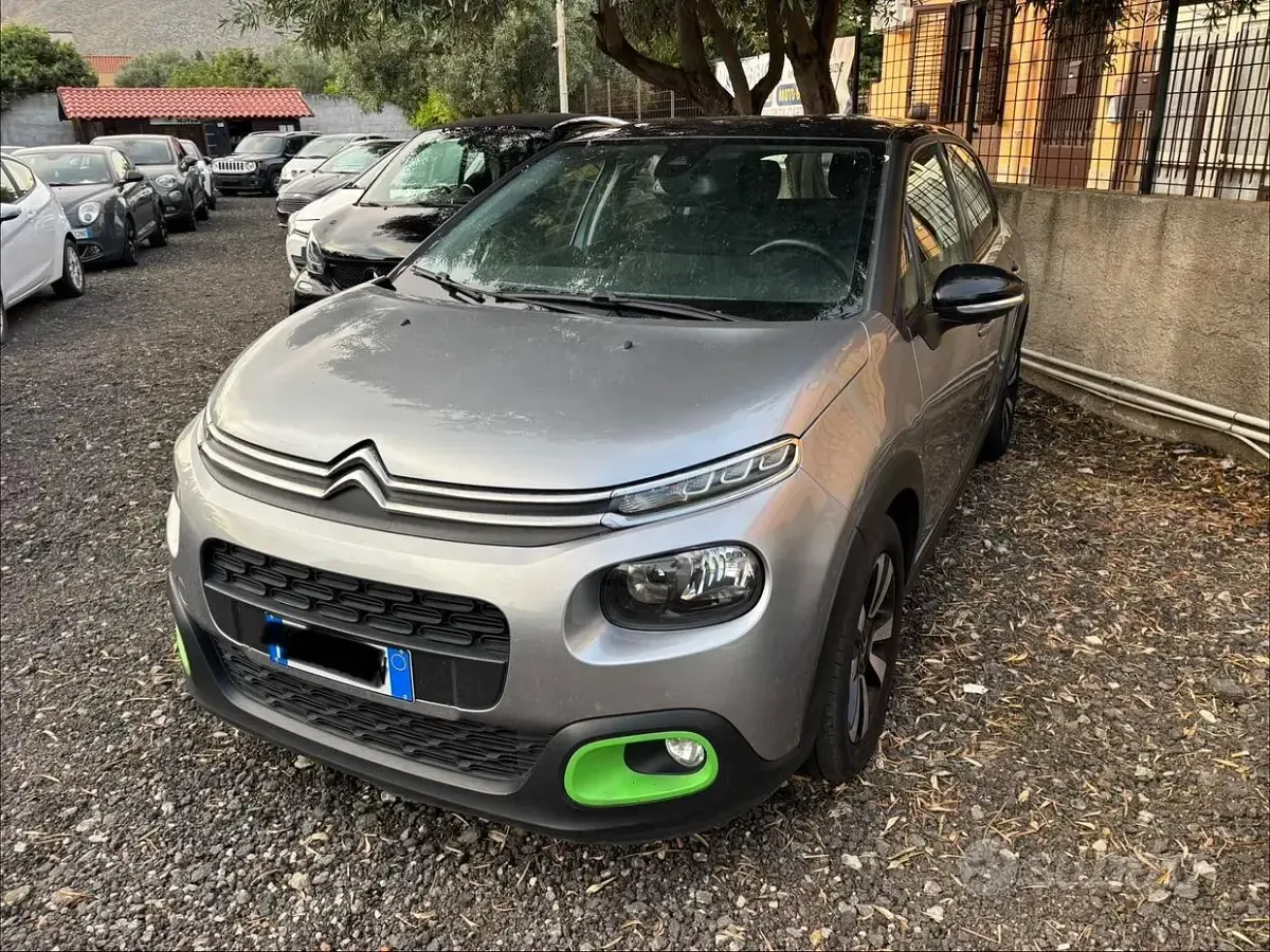 Usata Citroën C3 PureTech 83 CV (61 kW) 2019 Grigio Utilitaria
