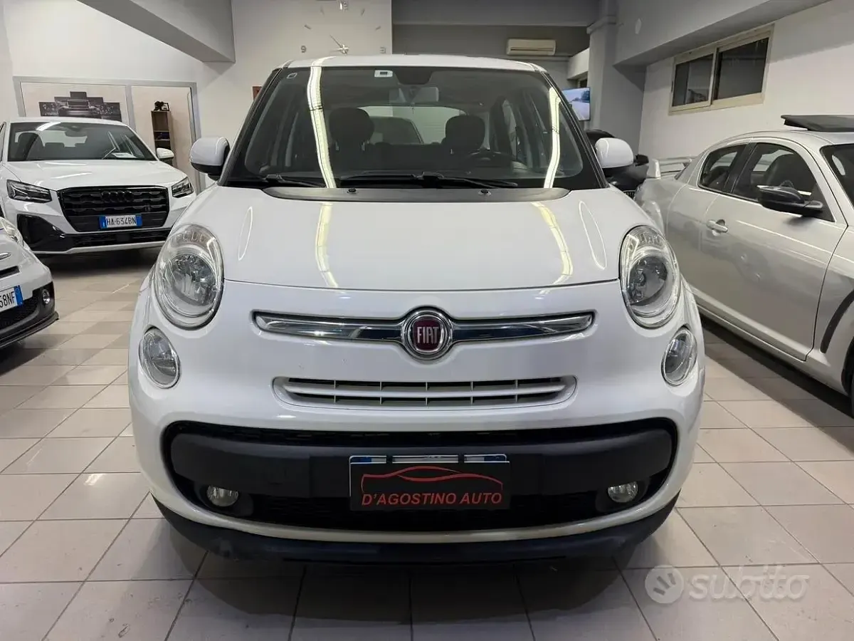 Usata Fiat 500L Lounge 95 CV (69 kW) 2016 Bianco Monovolume
