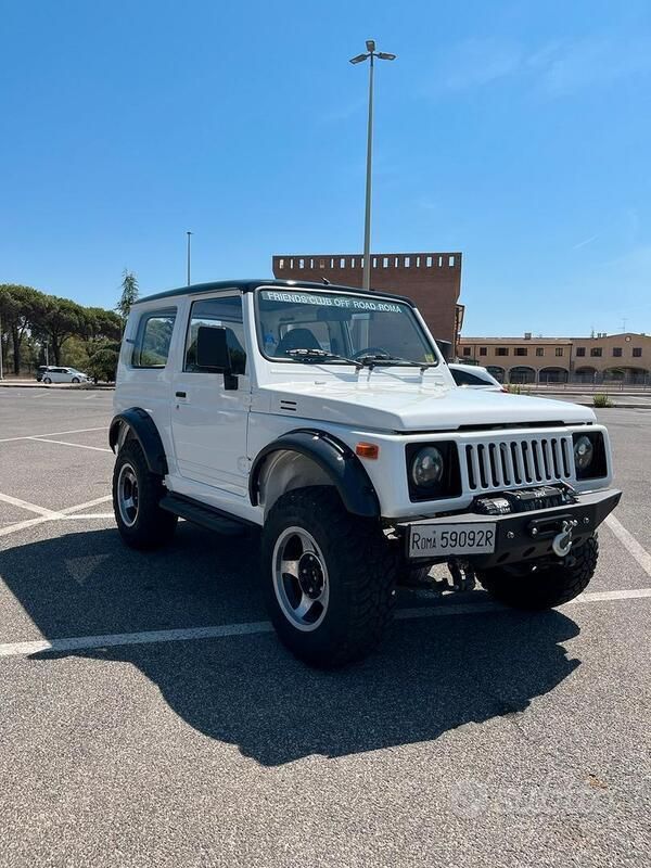 Usata Suzuki Samurai 45 CV (33 kW) 1986 Bianco SUV