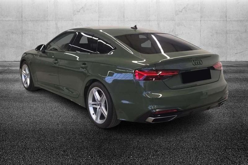 Usata Audi A5 Advanced 163 CV (119 kW) 2022 Verde Coupé