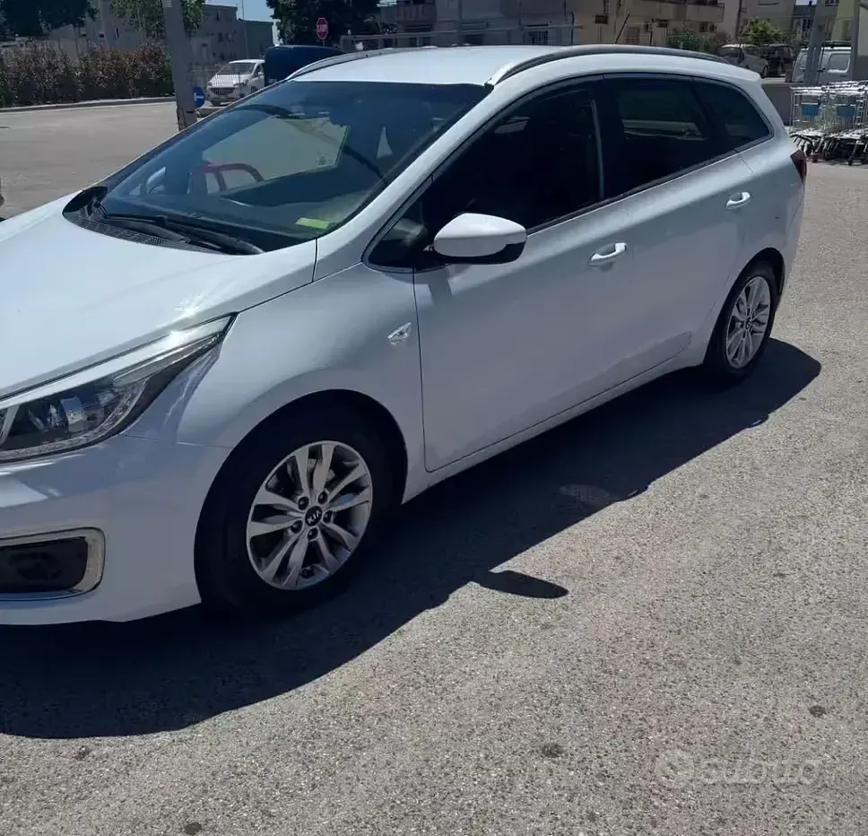 Usata Kia Ceed 110 CV (80 kW) 2016 Bianco Utilitaria
