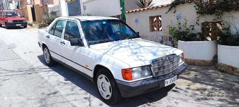Usata Mercedes 190 1986 Bianco Berlina
