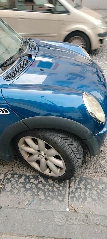 Begagnad Mini Cooper 116 HK (85 kW) 2003 Blå Halvkombi