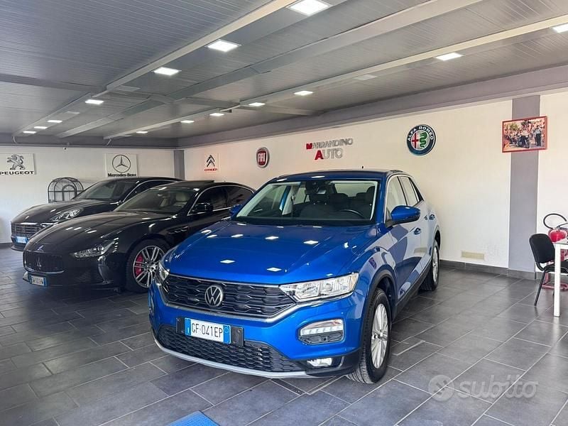 Usata VW T-Roc Sport 150 CV (110 kW) 2021 Blu SUV