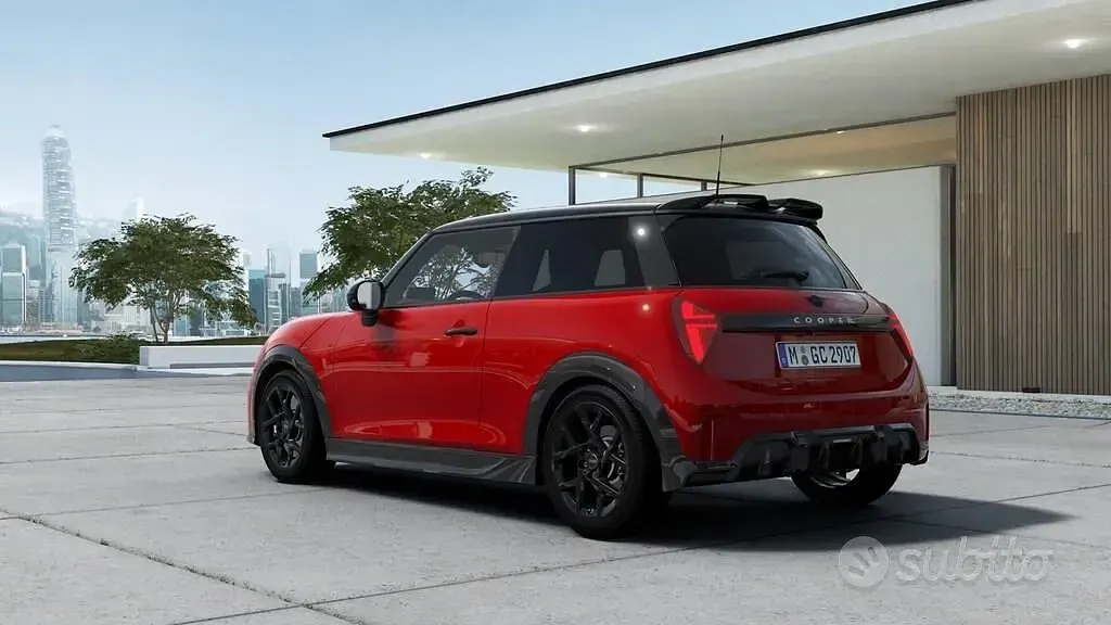 Nuova Mini John Cooper Works 156 CV (114 kW) 2026 Chili red ii Utilitaria