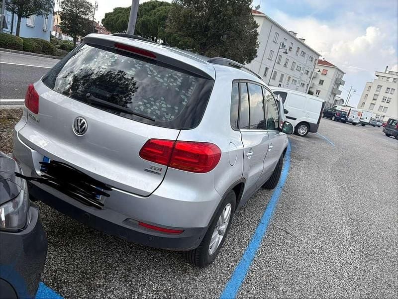 Usata VW Tiguan Trendline 110 CV (80 kW) 2014 Argento SUV