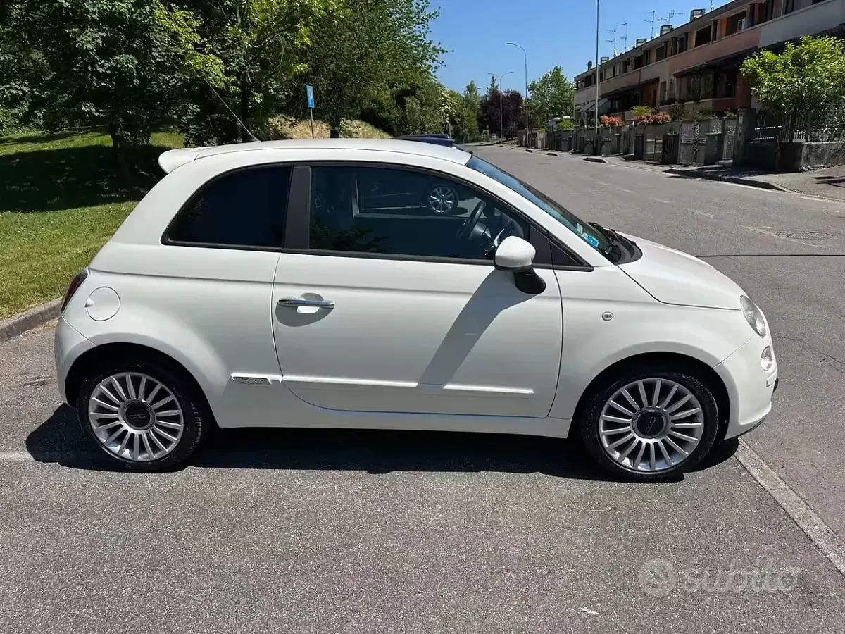 Usata Fiat 500C 85 CV (62 kW) 2011 Bianco Cabrio