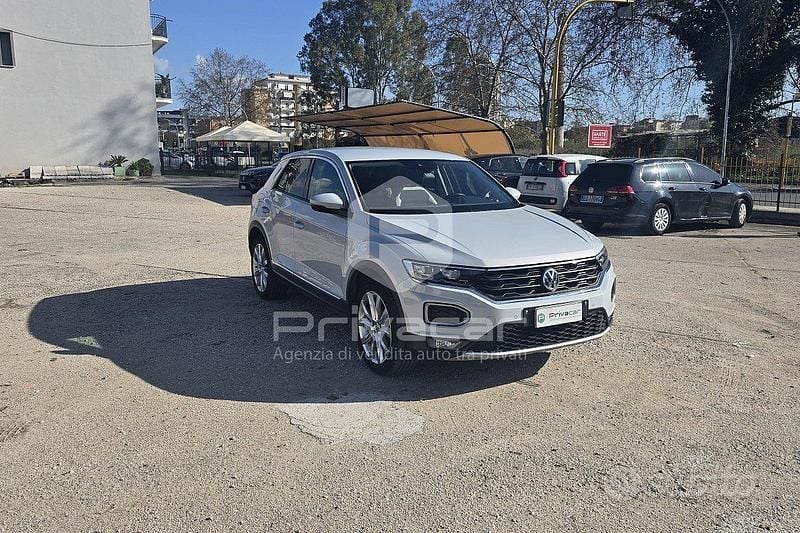 Usata VW T-Roc Style 150 CV (110 kW) 2018 Bianco SUV