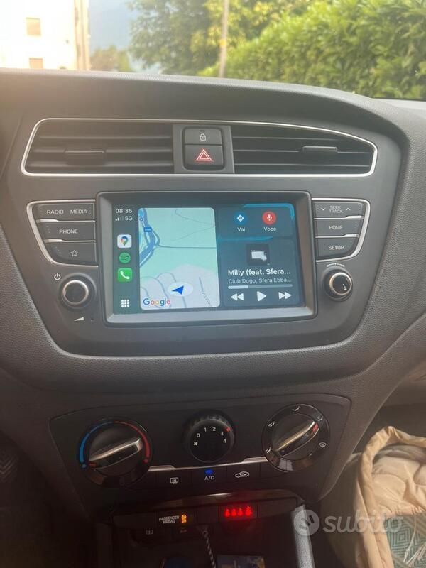 Usata Hyundai i20 Turbo 100 CV (73 kW) 2018 Bianco Berlina