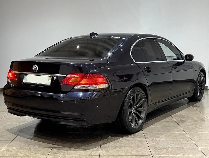 Usata BMW 730 Efficient Dynamics 231 CV (169 kW) 2007 Blu Berlina