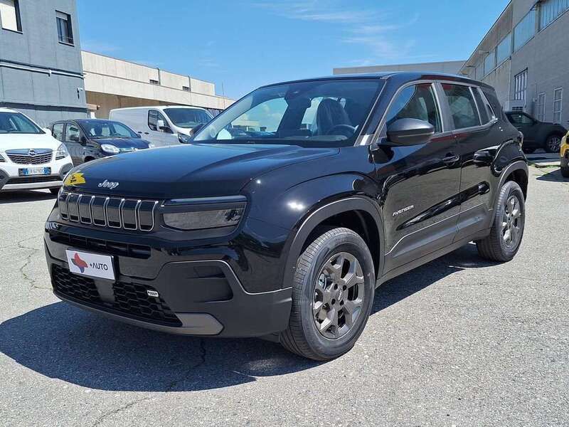 Usata Jeep Avenger Longitude 101 CV (74 kW) 2023 Nero SUV