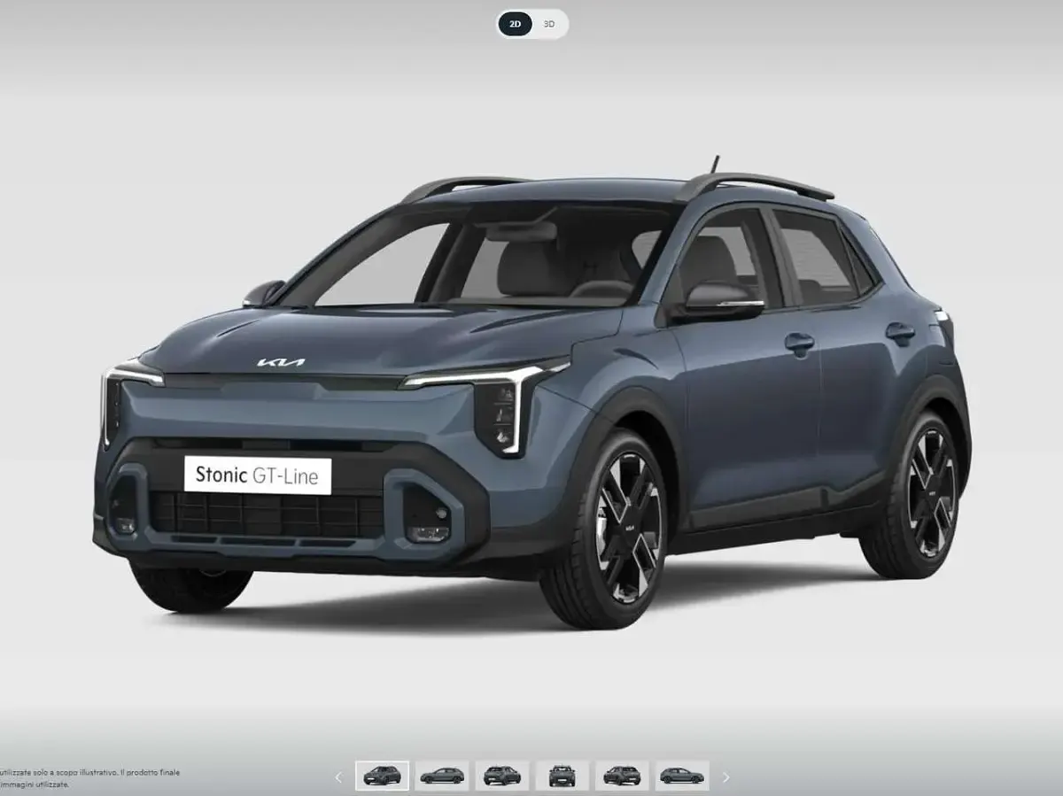 Nuova Kia Stonic GT-Line 116 CV (85 kW) 2026 Grigio SUV