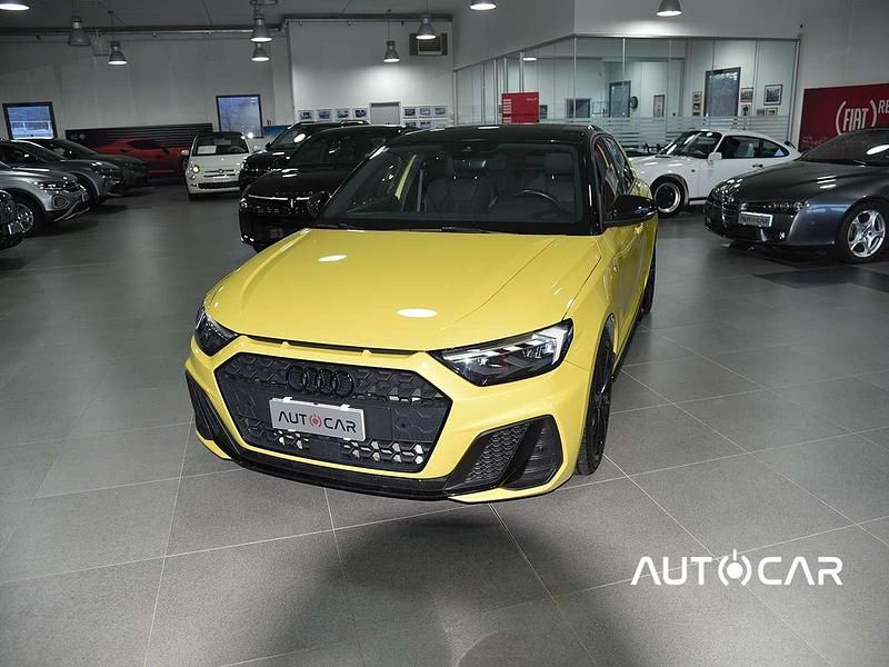 Usata Audi A1 Sportback S-Line 110 CV (80 kW) 2022 Python yellow metallic Utilitaria