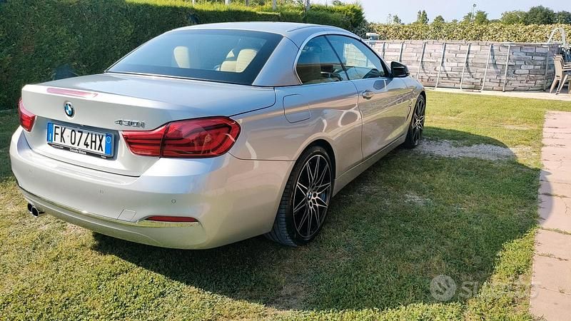 Usata BMW 430 Cabriolet 2018 Grigio Cabrio