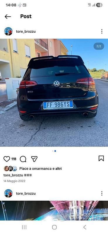 Usata VW Golf VII GTD 2017 Berlina