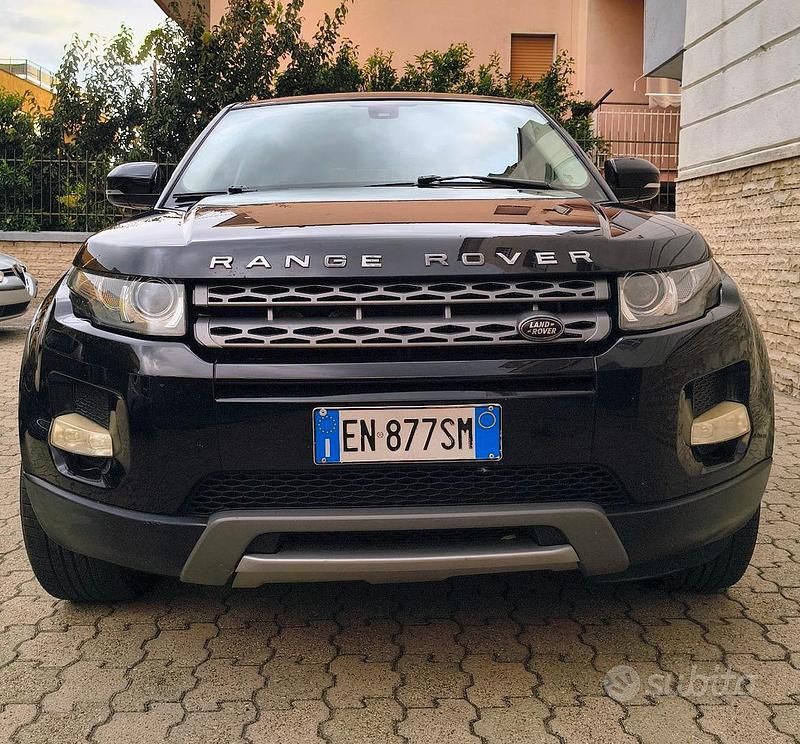 Usata Land Rover Range Rover evoque Pure 190 CV (139 kW) 2013 Nero SUV