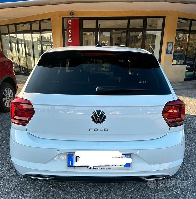 Usata VW Polo R-line 2021 Bianco Berlina