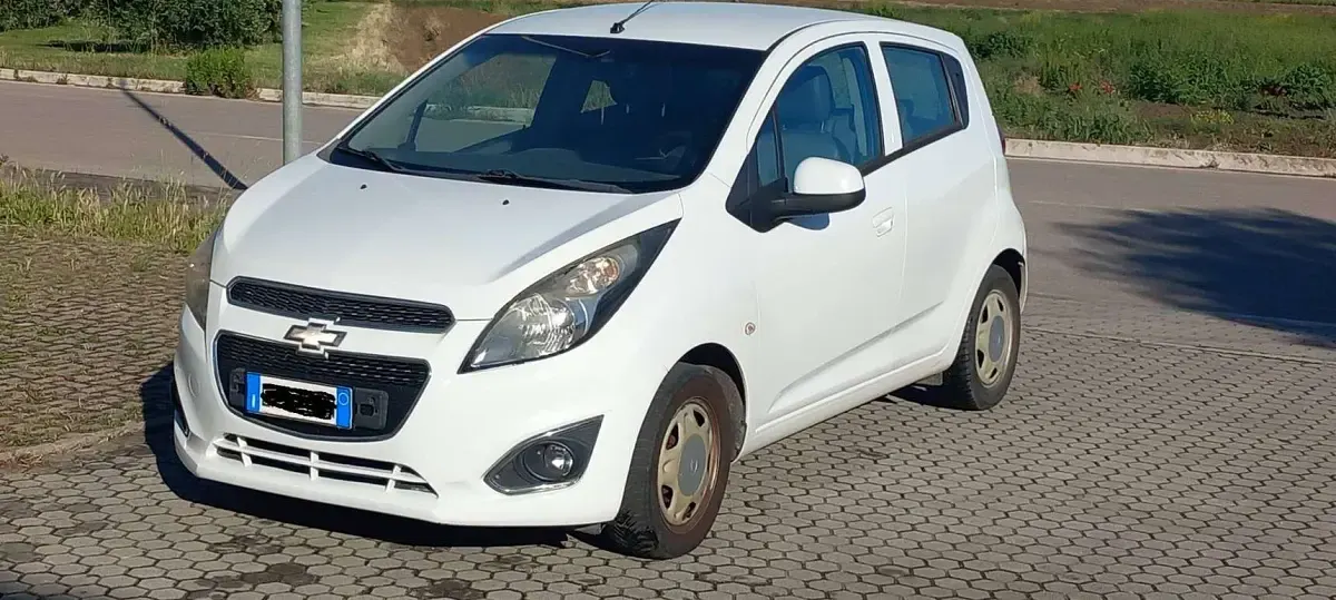 Usata Chevrolet Spark LS 68 CV (50 kW) 2013 Bianco Utilitaria