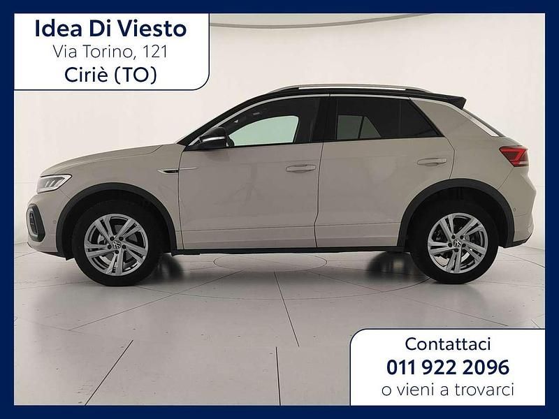 Usata VW T-Roc R-line 150 CV (110 kW) 2023 Ascot grey nero SUV