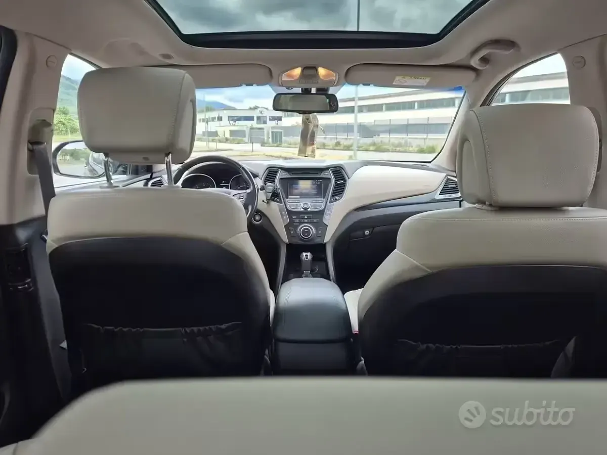 Usata Hyundai Santa Fe Style 197 CV (144 kW) 2015 Nero SUV